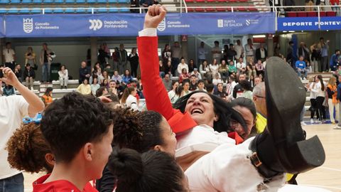 Final de la Copa Galicia 2026 entre Poio Pescamar y Castro Bloques Cando disputada en Pontevedra