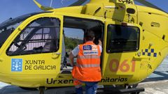 Helic�ptero medicalizado del 061