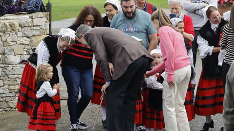 La familia real visita Cadav�u para entregar el premio Pueblo Ejemplar 2022