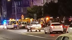 Hasta el lugar del atropello se desplazaron cuatro ambulancias
