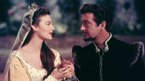 1 - Knights of the round table. Director: Richard Thorpe. Ano: 1953. A primeira da MGM en Cinemascope, fiel aos criterios do glamur made in Hollywood. Ava Gardner era Xenebra, Lancelot era Robert Taylor e Mel Ferrer o rei Arturo.