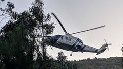 Imagen de archivo de un rescate en el que particip el helicptero Pesca-1