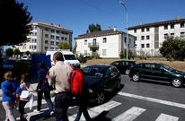 El cuartel de la Guardia Civil lleva a�os en desuso en el n�mero 845 de la carretera de Castilla.