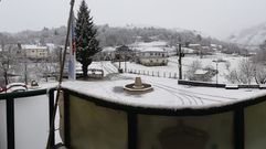 Vista de Folgoso desde la casa consitorial, en una imagen de archivo
