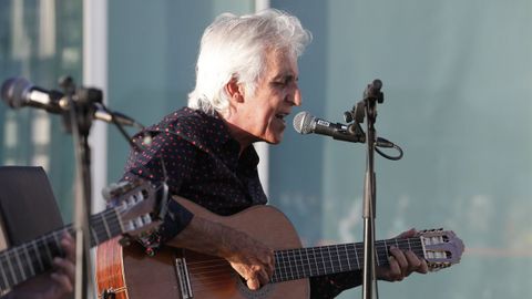 Imagen de archivo de un concierto de Kiko Veneno en Vigo.