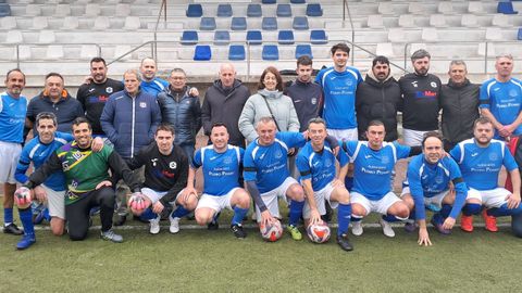 Los Veteranos Malpica en A Pedra Queimada