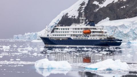 El MV Hondius.