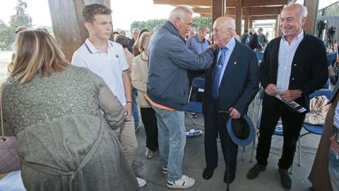 El deporte pontevedr�s homenajea a Manolo Barreiro