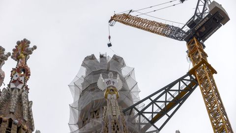 La Sagrada Familia inaugurar� el 10 de junio la torre de Jesucristo