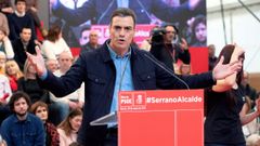 Pedro S�nchez asegur� en Murcia que el PSOE es el partido de la moderaci�n