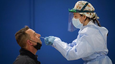 En Ourense se hacen cientos de pruebas a diario para detectar posibles casos