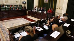 El gobierno bipartito BNG-PSOE voto en solitario la modificaci�n de cr�dito por 11,2 millones de euros 