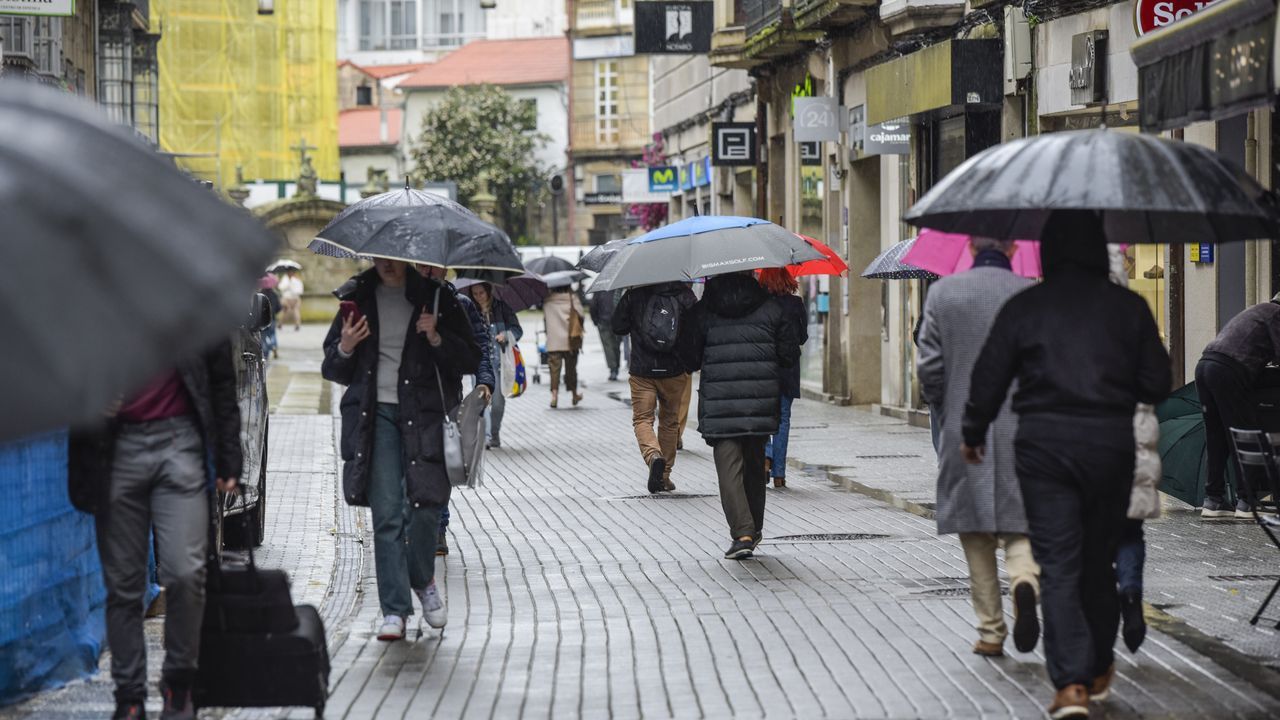 Aire frío procedente de Noruega provoca un nuevo descenso de las temperaturas en Galicia