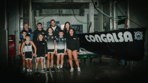 Isabel Ca�as, directora de relaciones externas de Congalsa, visit� las instalaciones del club.