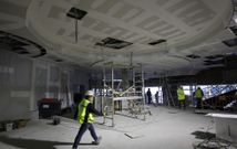 Estado actual que presentan las obras de la sala Pel�cano, ubicada en Los Cantones Village. 