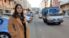 Miriam Berm�dez, portavoz do BNG en Viveiro