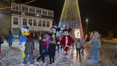 Encendido de luces de Navidad en Laxe