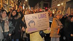 Manifestaci�n del 8M en Vigo