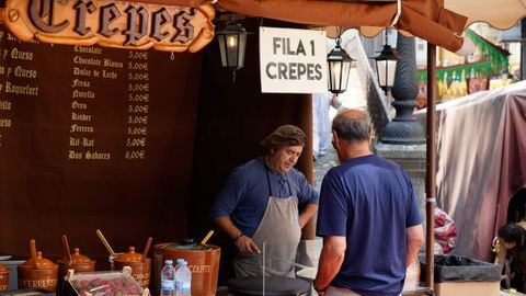 Feria medieval de A Coru�a. 