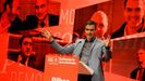 Pedro S�nchez, este s�bado, en el homenaje a Rodolfo Ares en Bilbao
