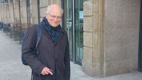 Paul, turista ingl�s que recorre Galicia