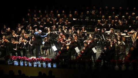 Concierto de la Orquesta Terra Nova en el nuevo auditorio de Lugo