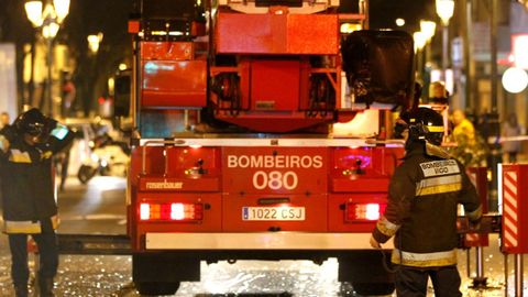 Imagen de archivo de los Bomberos de Vigo 