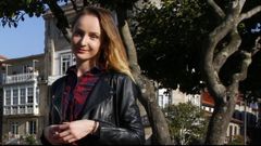 Yuliia Rysevich, en una foto de archivo, es natural de Ucrania y reside en Pontevedra desde hace once a�os.