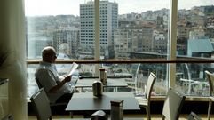Primera visita a Vigo del �Brittania�