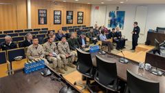 Reuni�n de preparaci�n del simulacro, en Burela