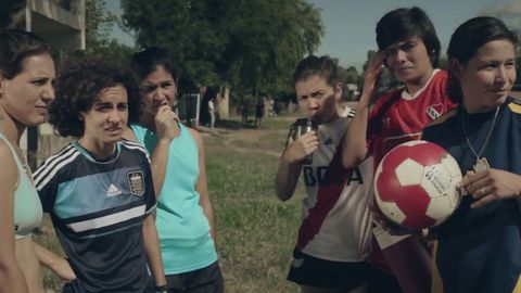 Festival de cine LGTBIQ.Fotograma de la pel�cula �Hoy partido a las 3�