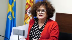 La consejera de Derechos Sociales y Bienestar, Marta del Arco