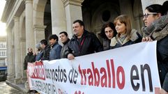Concentraci�n a las puertas del Concello