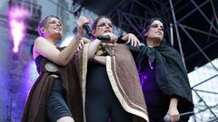 Tanxugueiras no concerto do Arde Lucus 2022