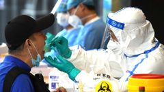 Toma de muestras en Pekin