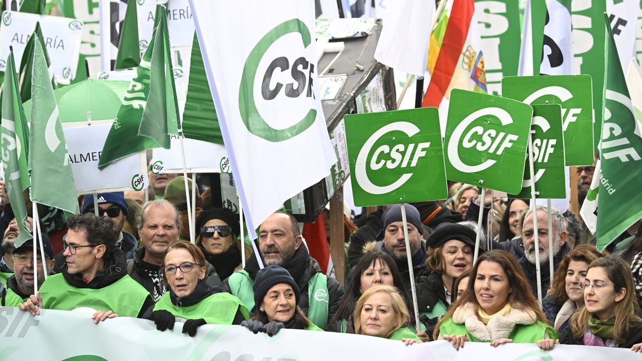 El CSIF anuncia una huelga de funcionarios en la primera quincena de ...