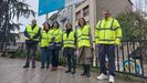 El delegado de la Xunta supervis� el inicio de las obras en la calle Emilia Pardo Baz�n.