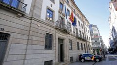 Vista de la Audiencia de Pontevedra, que ha ratificado la sentencia