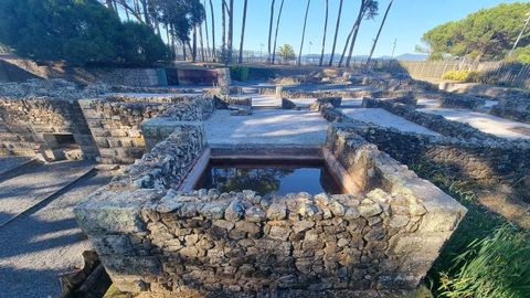 Yacimiento de la villa romana de Toralla
