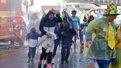 A Coru�a se rindi� a la fiesta de la inclusi�n con el r�cord de 17.000 participantes en la carrera Enk