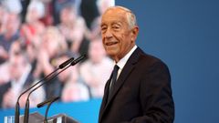 El presidente de Portugal, Marcelo Rebelo de Sousa