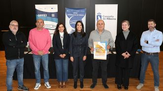 Antonio Lij, Fernando Abraldes, Estefana Ramos, Mara Sampedro, Juan Antonio Prez, Mara Jos Casais y Jos Antonio Vidal