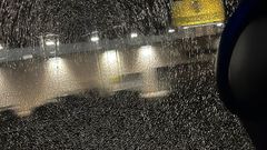 Imagen de la luna rota compartida por el Valencia CF.