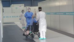 El hospital provisional H144 recibe al primer paciente