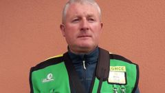 Jos� Mar�a Rosende, vendedor de la ONCE 