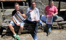 Collazo, Garc�a Armas y Vilari�o presentaron ayer en  Os Pendellos las actividades veraniegas