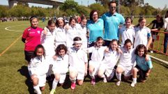 La selecci�n coru�esa sub-12, campeona de Galicia