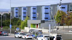 Cuatro personas permanecan este mircoles a medioda en la uci del HULA, en Lugo