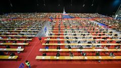 Ex�menes de oposiciones en Silleda.