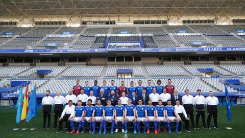 Foto oficial del Real Oviedo 18/19